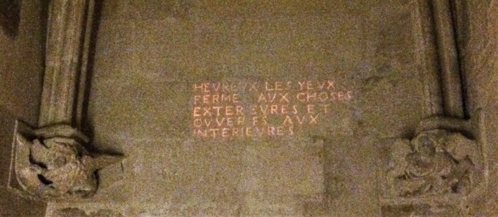 zevs-zeus-chateaudevincennes-noireclair-arturbain-streetart-urban-art-vincennes-retrospective-gravure-prisonnier-prison-cellule-poeme